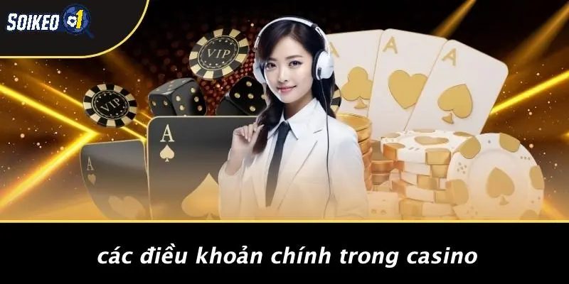 Các Điều Khoản Chính Trong Casino