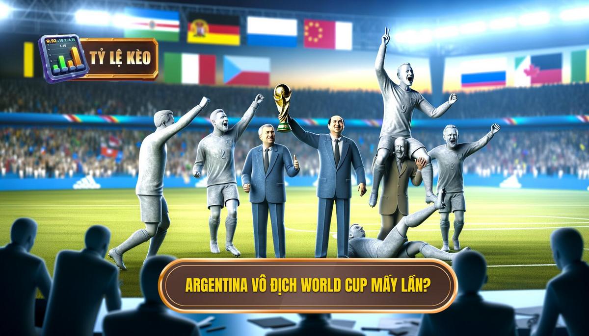 Argentina vô địch World Cup bao nhiêu lần