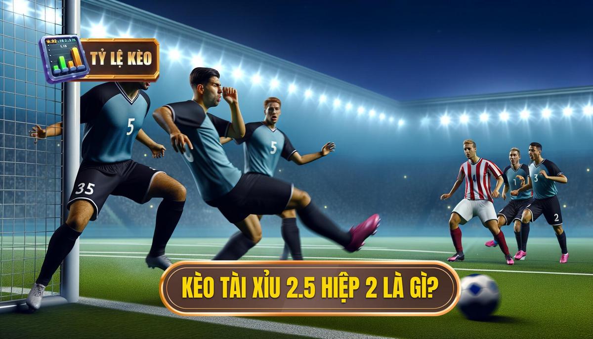Kèo tài xỉu 2.5 hiệp 2 là gì_