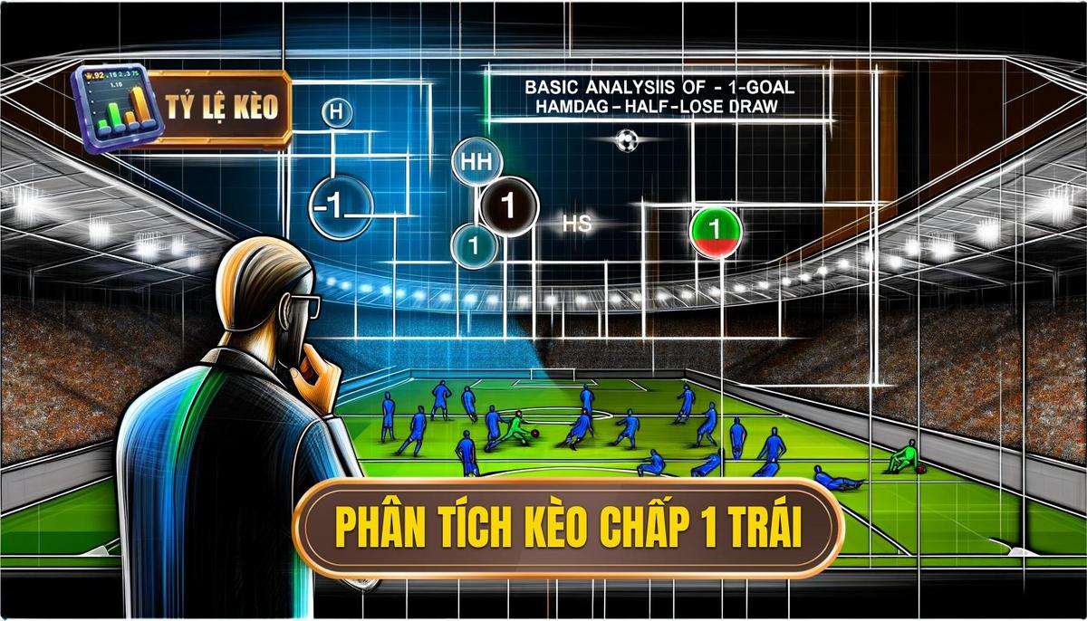 Phân Tích Cơ Bản Về Kèo Chấp 1 Trái (Kèo Hòa Thua Nửa)