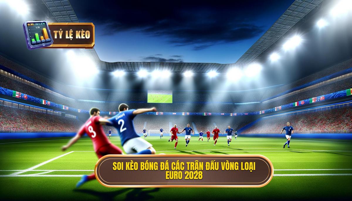 Soi kèo bóng đá các trận đấu vòng loại Euro 2028