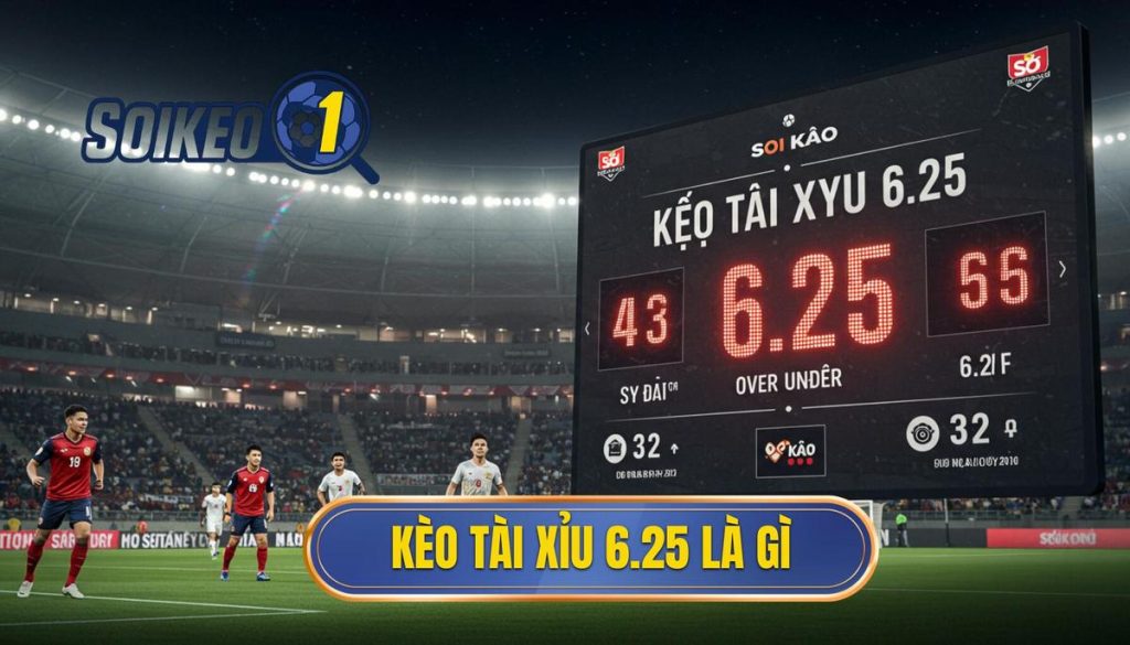 Kèo tài xỉu 6.25 là gì