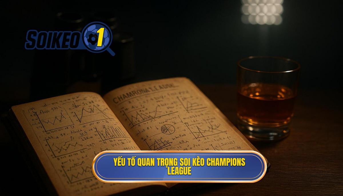 Phân tích các yếu tố then chốt khi soi kèo champions league