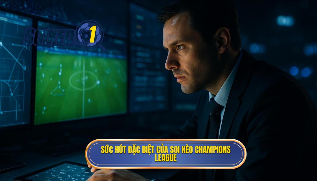 Sức hút mãnh liệt và đặc thù của việc soi kèo champions league