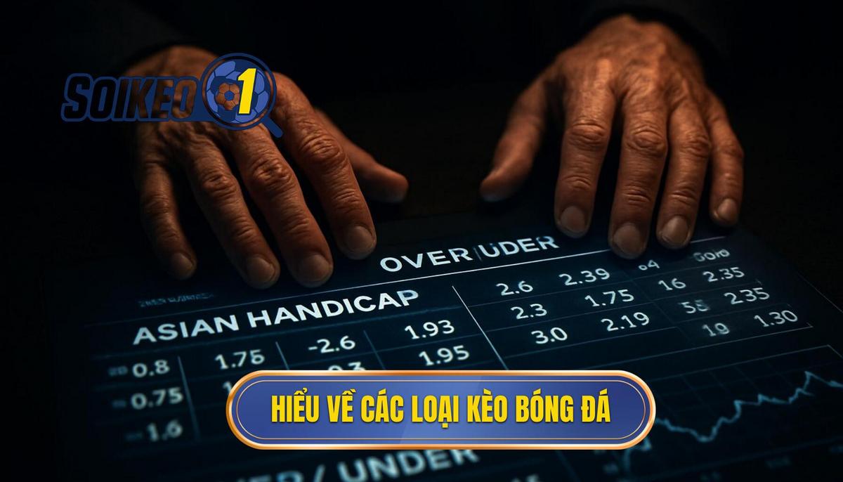 Thấu hiểu bản chất các loại kèo bóng đá phổ biến nhất