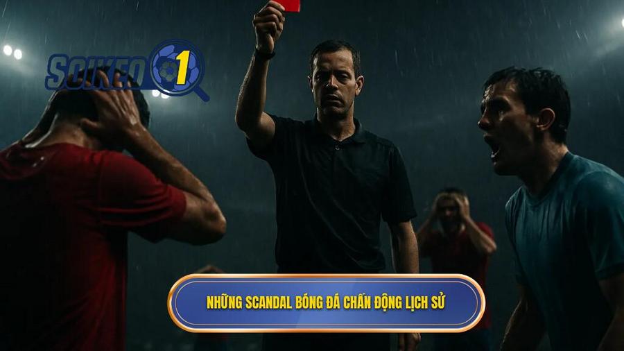2. Những scandal bóng đá chấn động lịch sử