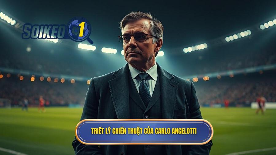 Triết lý cốt lõi trong Chiến thuật Carlo Ancelotti