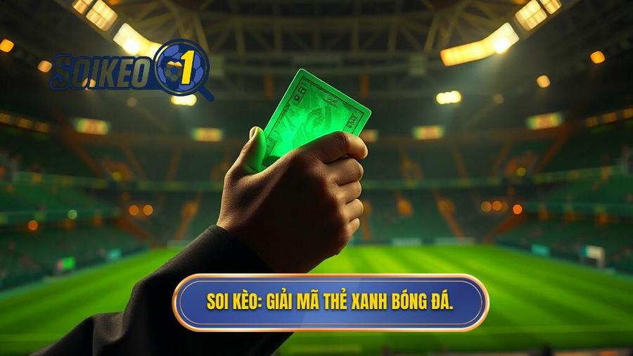 Thẻ xanh trong bóng đá là gì? Toàn tập về cuộc cách mạng mới của làng túc cầu