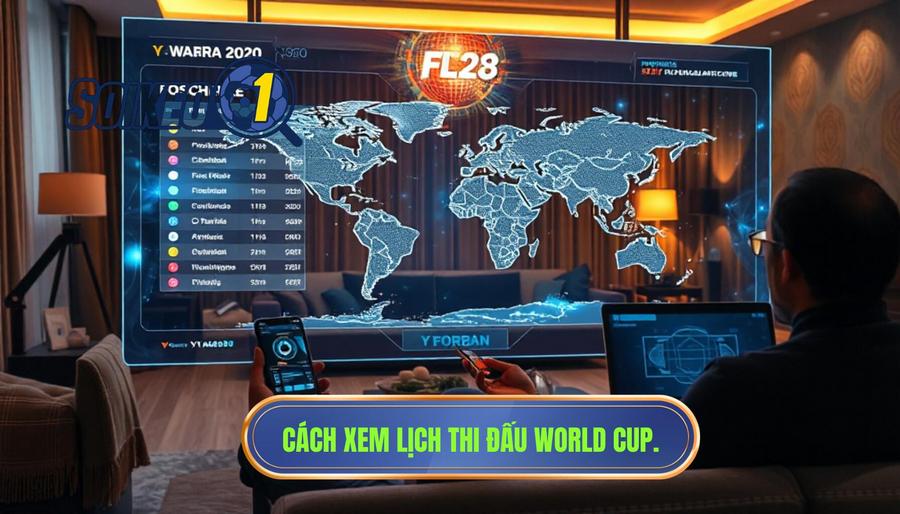 Cách xem Lịch thi đấu World Cup mới nhất một cách hiệu quả