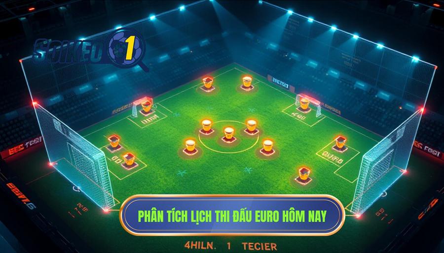 Phân tích đa chiều về các trận đấu trong lịch thi đấu Euro hôm nay