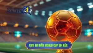 Lịch thi đấu World Cup mới nhất