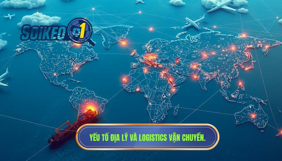 2. Yếu tố địa lý và di chuyển (Logistics) 2. Yếu tố địa lý và di chuyển (Logistics)